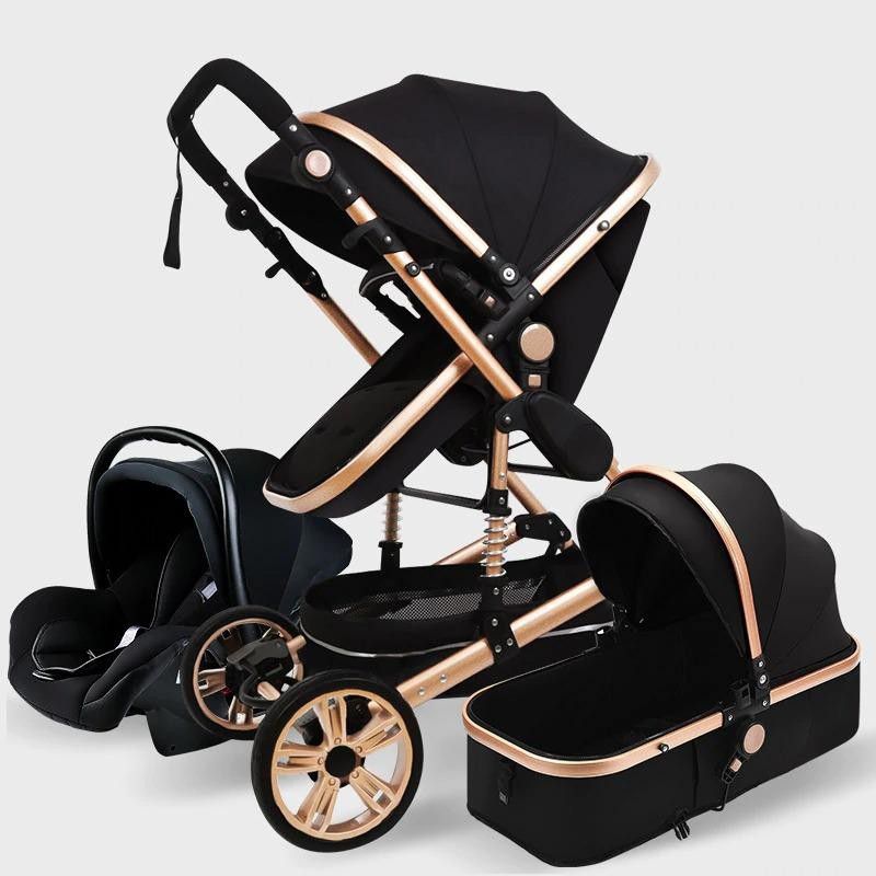 3-in-1 Baby Stroller

-BLACK - NEW