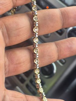 14k tennis bracelet