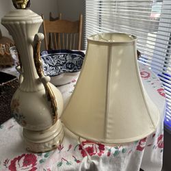Porcelain Victorian Lamp