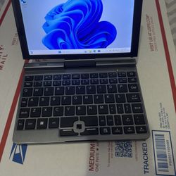 Mini Laptop 8 inch HD Touchscreen Portable 2 in 1 Computer, Windows 11 Pro Small Gaming Laptop,Intel N100 12 GB LPDDR5 1 TB M.2 SSD,WiFi 6,BT5.2 2 MP 