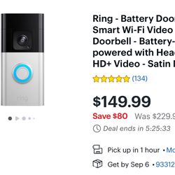 Ring Battery Doorbell Pro