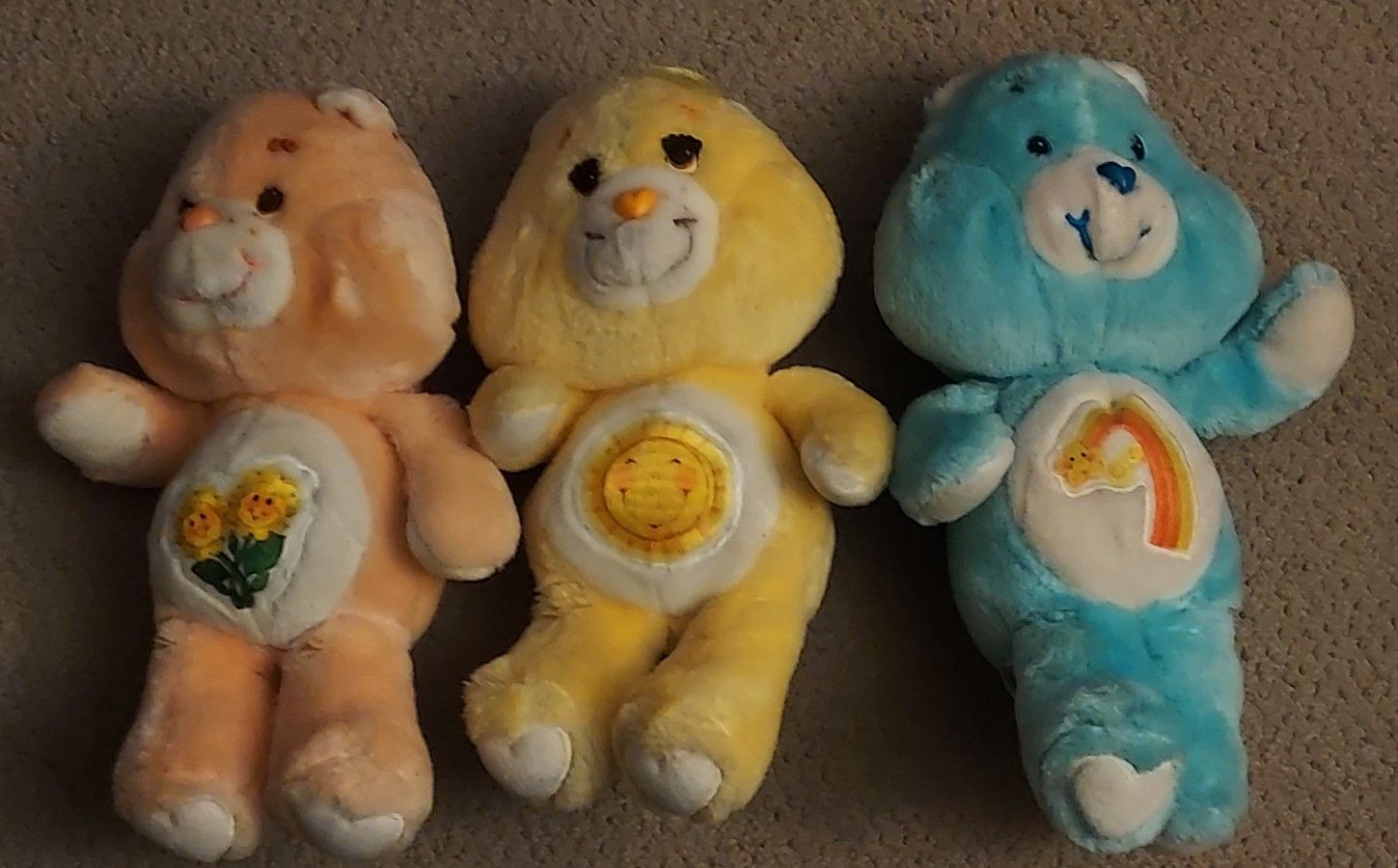 Vintage Care Bears Set Of 3 $35