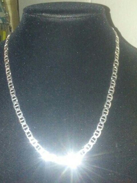 Big Sterling Silver Italy.20 In ...30 Gram