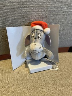 Tiny Eeyore Christmas Plush 