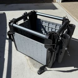 Hobie H-bar Crate With 4 Rod Holders