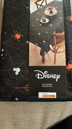 Disney Halloween tablecloth