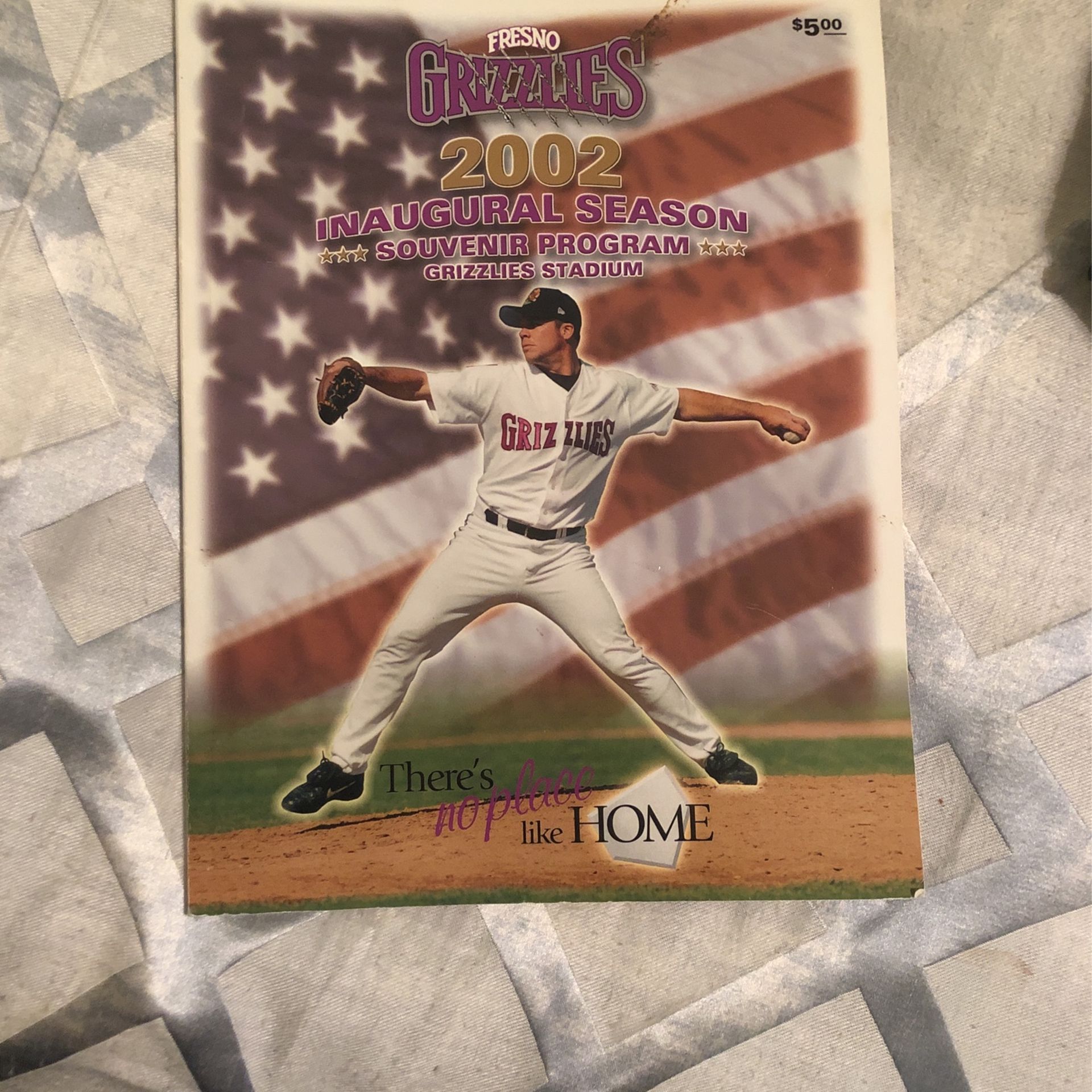 Fresno Grizzlies 2002 Inaugural Season Souvenir Program