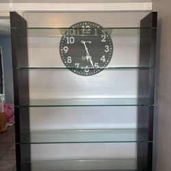 5 Level Glass And Wooden Shelf (Huge)