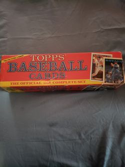 Topps baseball 1988 card set