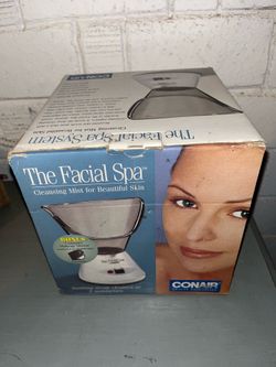 The Facial Spa White and Blue Still in box