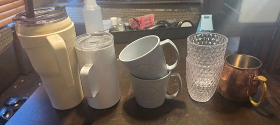 Various cups