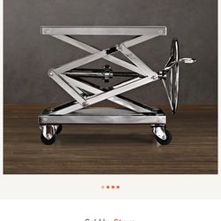 Restoration Hardware Scissor Lift Table 