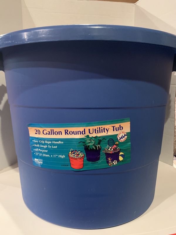 20 Gallon Plastic storage bin for Sale in North Las Vegas, NV OfferUp