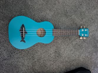 Blue Shark Makala Ukulele — Like New — with Gig Bag — $45