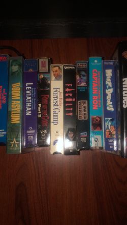 Vhs tapes