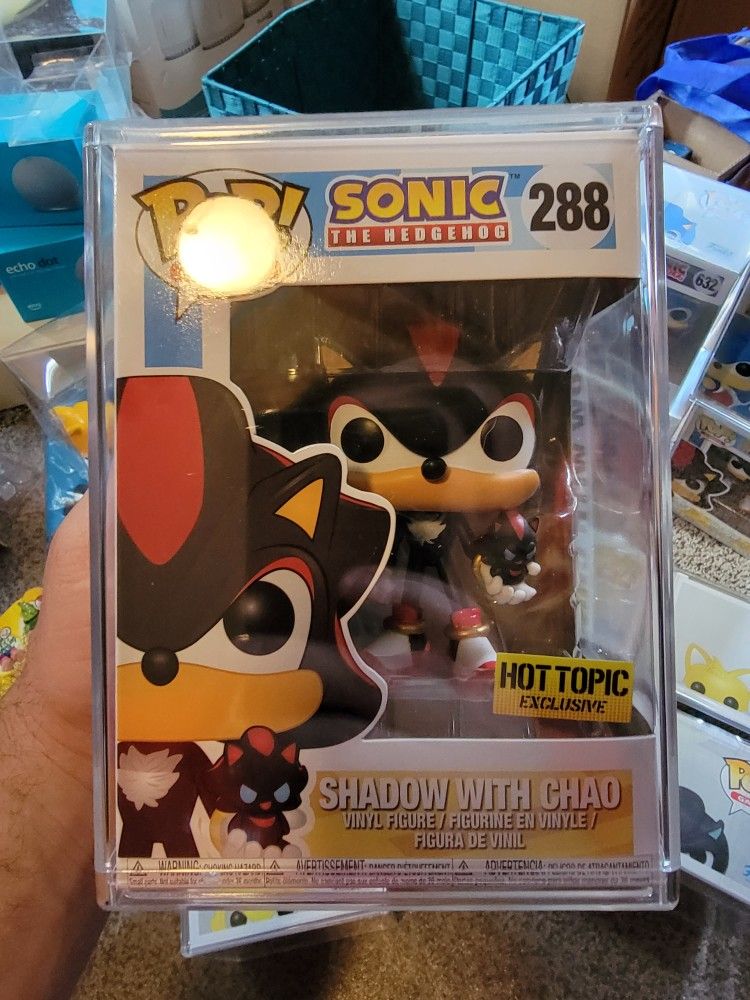 Shadow With Chao 288 Sonic The Hedgehog Funko Pop