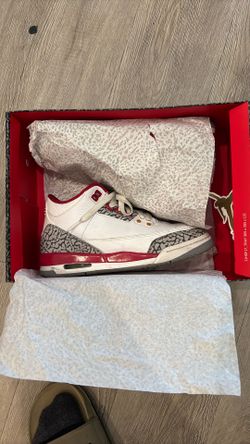 Jordan 3 Cardinal