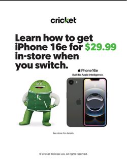 iPhone 16e
