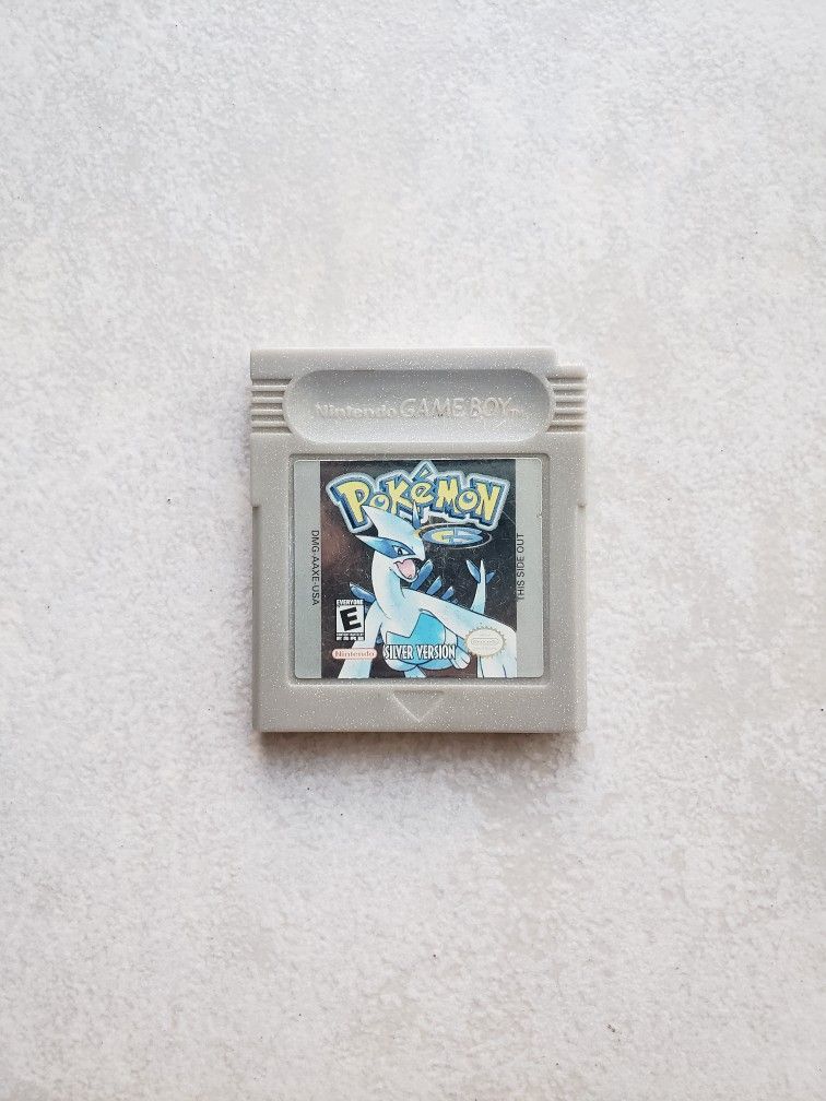 Pokemon Silver Nintendo Gameboy 