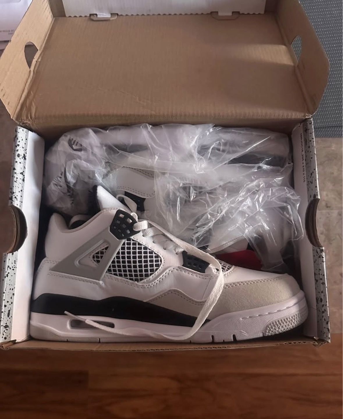 Jordan 4 Military Black 