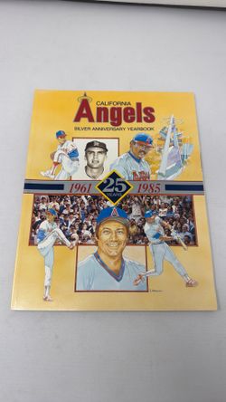 California Angels Silver Anniversary Yearbook