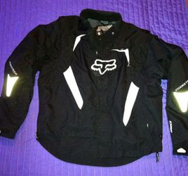 FOX JACKET WITH ELBOW PADS: Womans sz S