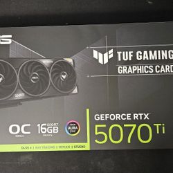 Nvidia RTX 5070 Ti ASUS TUF OC 16GB [BRAND NEW] - Selling it CHEAPER than BestBuy
