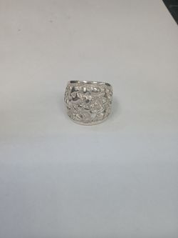 Men's Hand Made In USA 925 Sterling Silver 