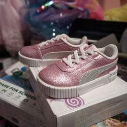Brand New Sz 7C Girls Puma Shoes $30 Obo