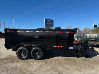 Teton Heavy Duty Dump Trailer