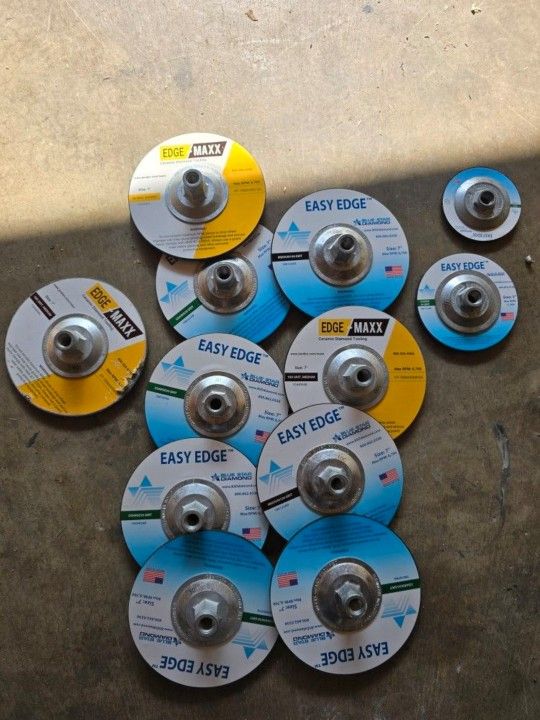 7" Ceramic Cup Wheels 