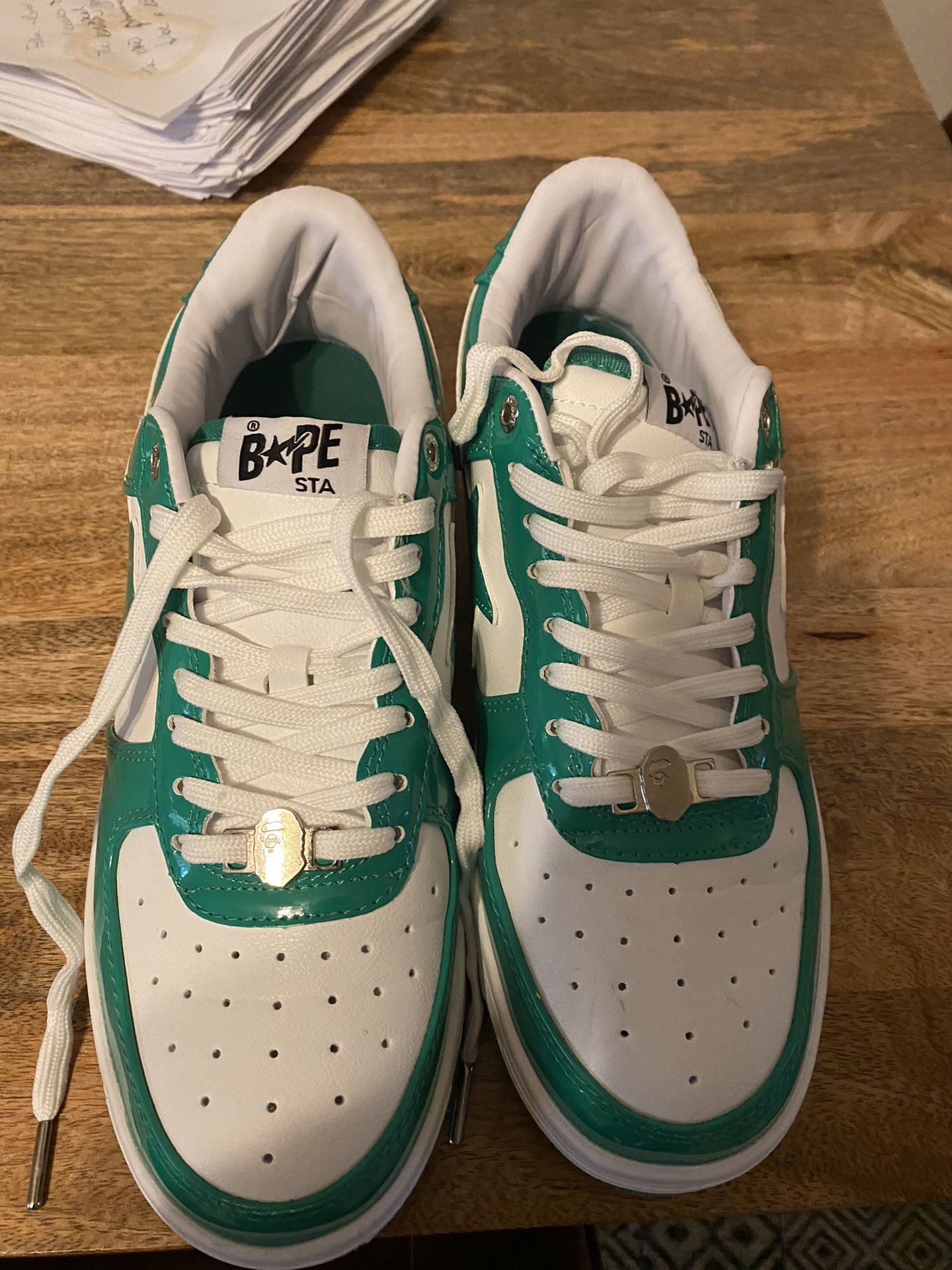 BAPESTA LOW GREEN SZ.11
