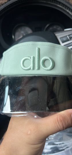 Al0 yoga visor hat color:sage green unisex one size