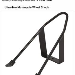 Motorcycle Wheel Chock