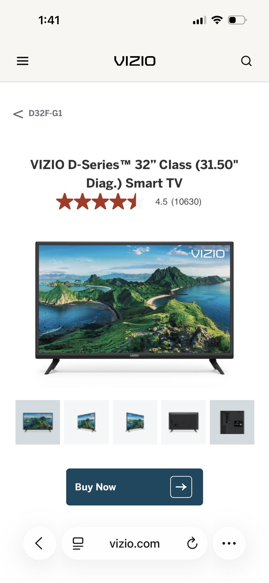 Vizio 32” TV