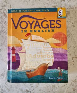 Loyola Press Voyages in English Grade 5 Grammar & Writing Book 2018