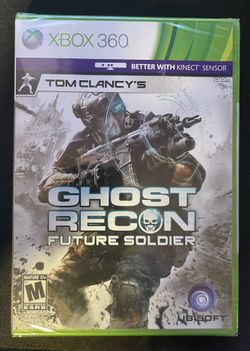 GHOST RECON FUTURE SOLDIER Xbox 360 Sealed