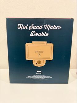 BRUNO Disney Hot Sand Maker Double (Japan Exclusive) – Brand New & Unopened