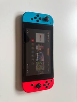 Nintendo Switch 1 with Pokémon shining pearl game