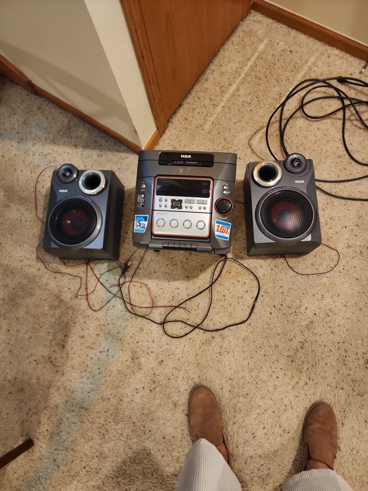 Rca 5 Disc Changer With Radio