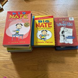 Big Nate And Diary Of A Wimpy Kid Comics Chapter Book Poster