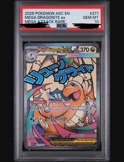 Mega dragonite ex #271 PSA 10