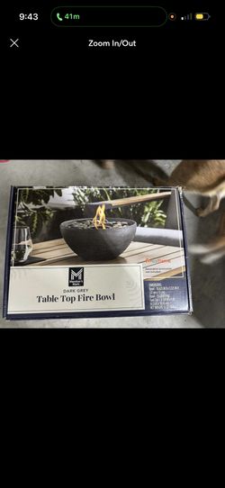 Members Mark Table Top Fire Bowl