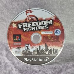 Freedom Fighters Playstation 2 (EA Games, 2003) Game Disc Only