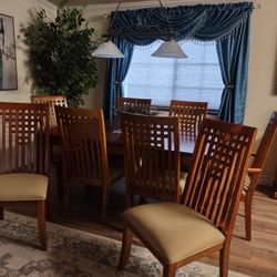Eight Dining Room Chairs