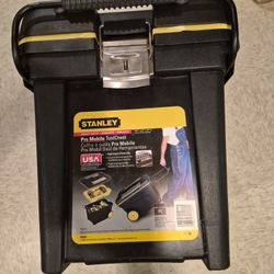 Stanley Pro Mobile Tool Chest. New. Sat In Work Shop and Never Used