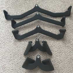 Lat Pull Extensions Grips Bars