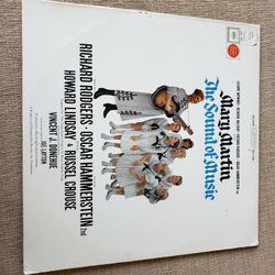 Mary Martin In The Sound Of Music. Vintage Vinyl Broadway Show Cast

