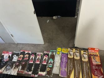Bulk Lot of Braiding Hair Extensions