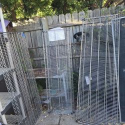 Metal Shelves   Missing Bars Make An Offer